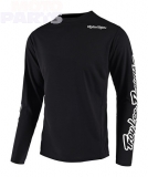 Krekls TroyLeeDesigns Sprint, melns, izm. M