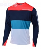 Krekls TroyLeeDesigns Sprint Elite, zils/oranžs, izm. M