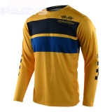 Рубашка TLD GP Racing Stripe 22, жёлтая, размер M