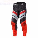 Мото штаны TLD GP Air Warped, серые/оранжевые, размер 32